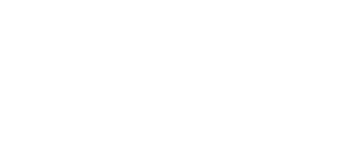 Kallum b freelancer logo.